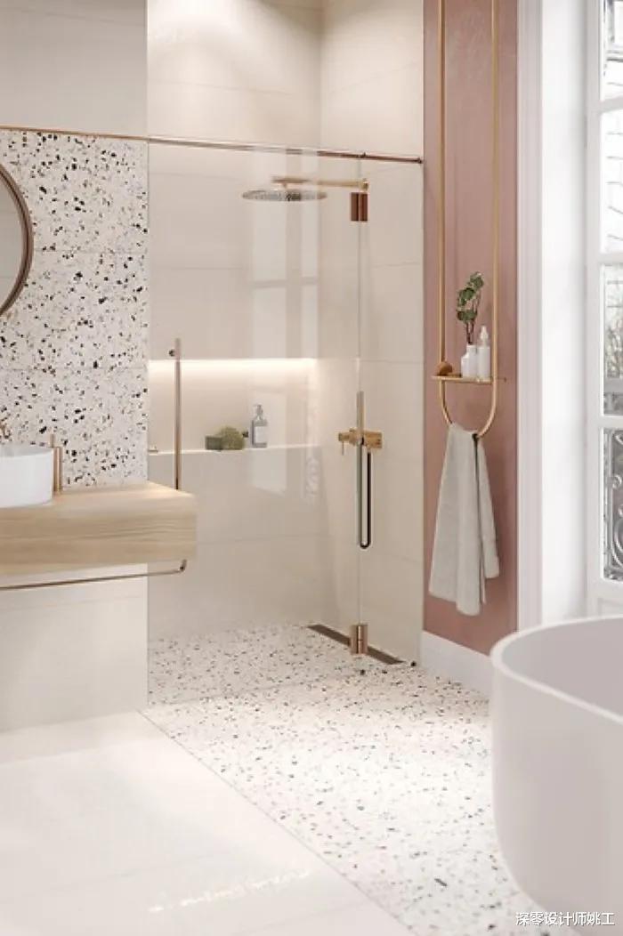 水磨石如今翻身归来，你知道能用在家里哪些地方吗？墙面地面都可