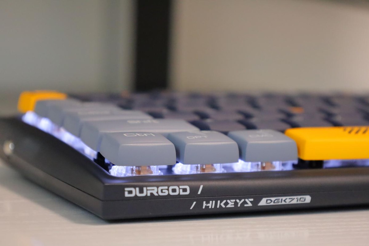 键盘真的不错，办公游戏轻松胜任，杜伽Hi Keys双模机械键盘体验。