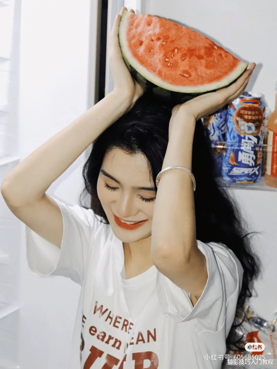 摄影技巧:家里有冰箱的朋友,一定要试试,拍照太好看了!
