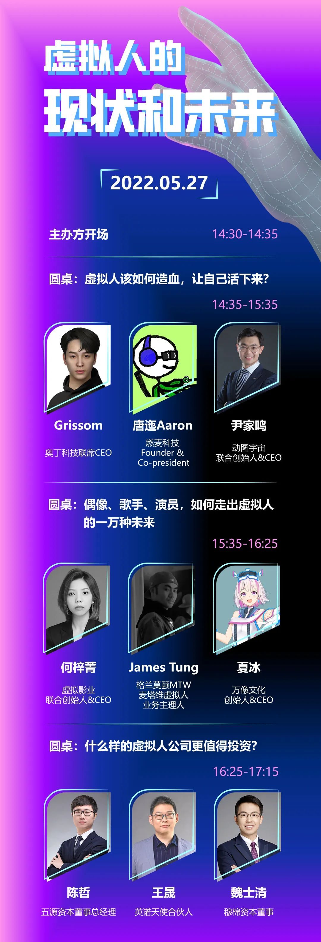 京东方|什么样的虚拟人公司更值得投资 | 小峰会回顾03