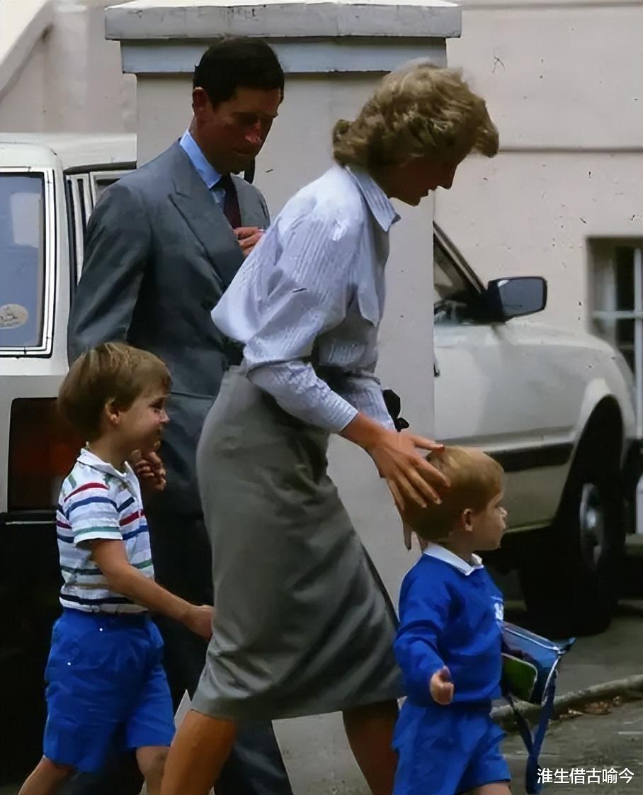 戴安娜|母子情深：26年前戴安娜离婚后，14岁的威廉说会把她失去的还给她
