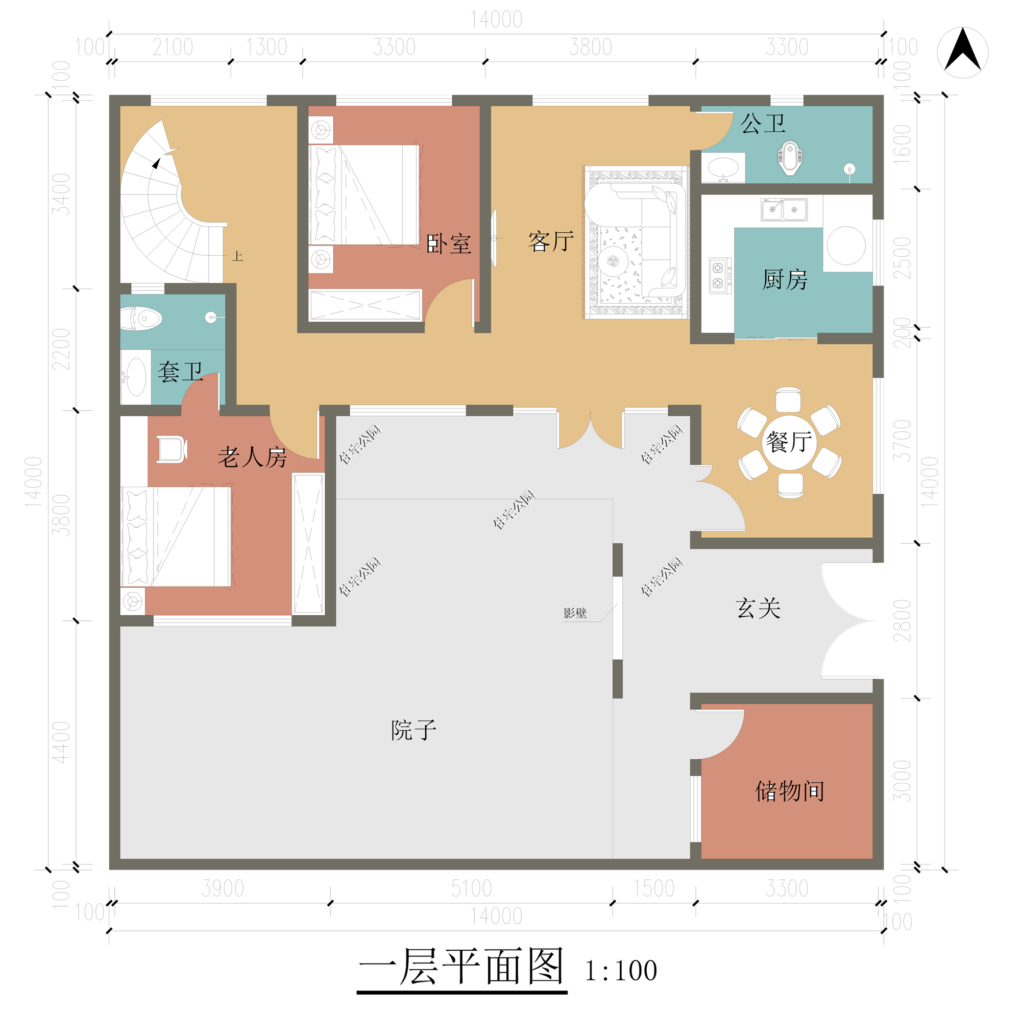 只有建房人才懂得心酸!原来老人房要这么设计,不仅方便还省心
