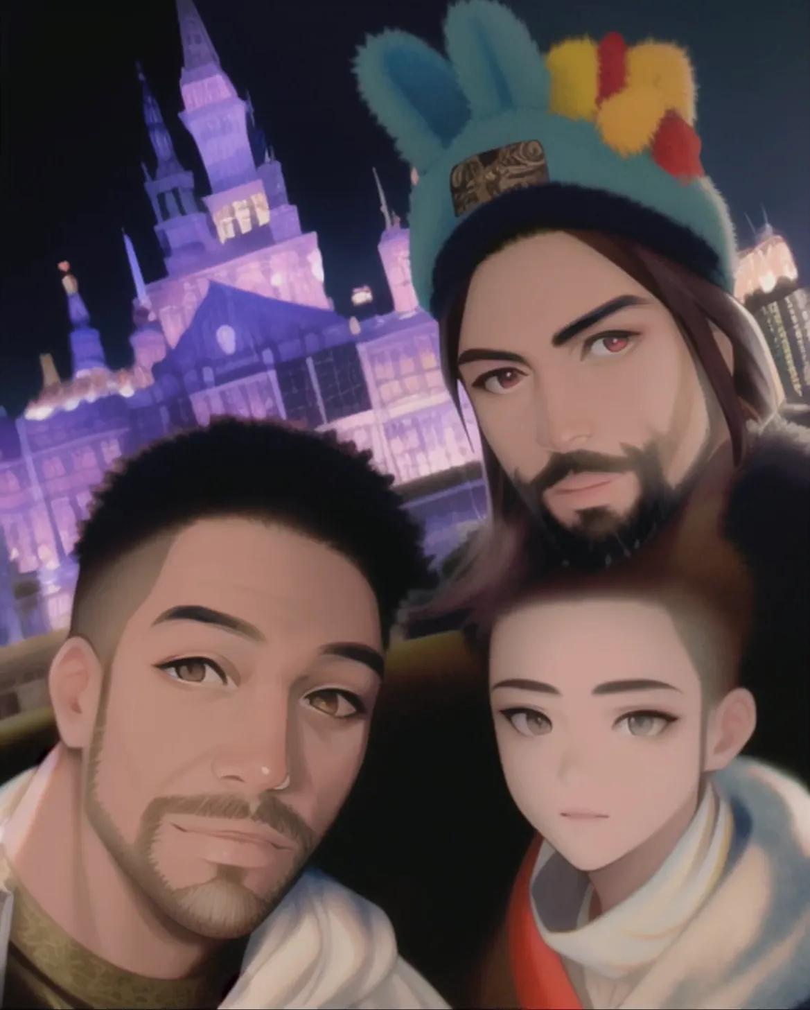 奚梦瑶|奚梦瑶晒一家三口同框照，画面幸福满满，玩二次元变脸特效太搞笑