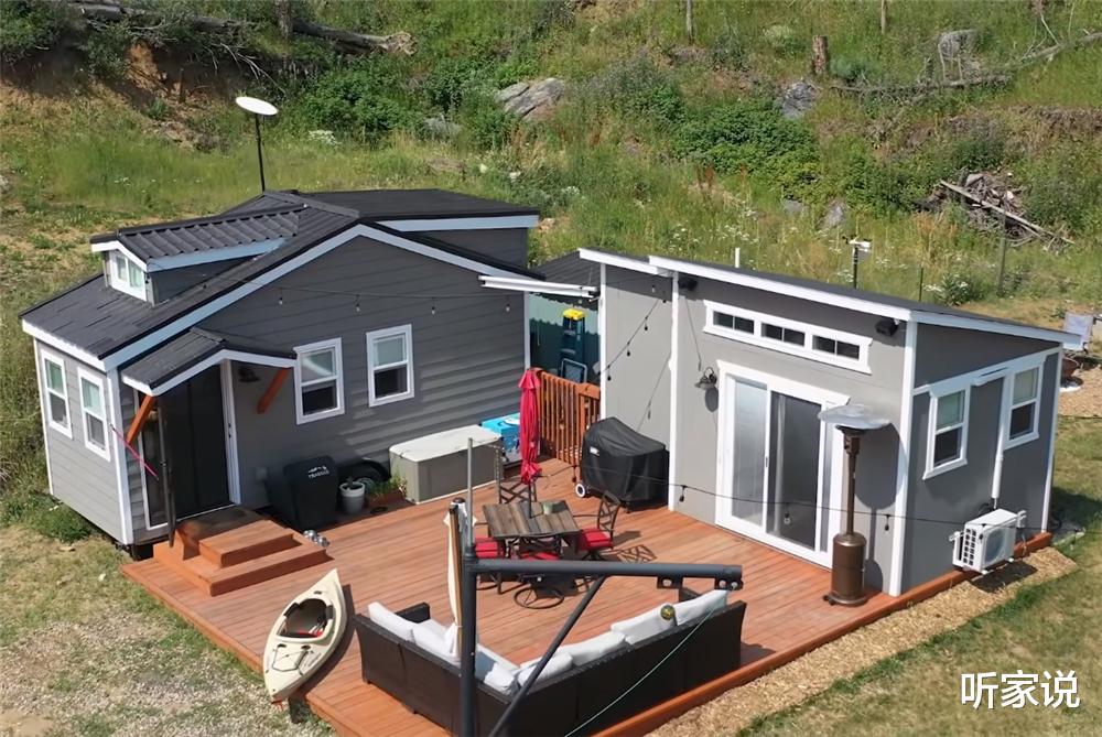 夫妻俩买下两间14㎡蜗居，拼凑成带院子的乡下小家，一住就是6年