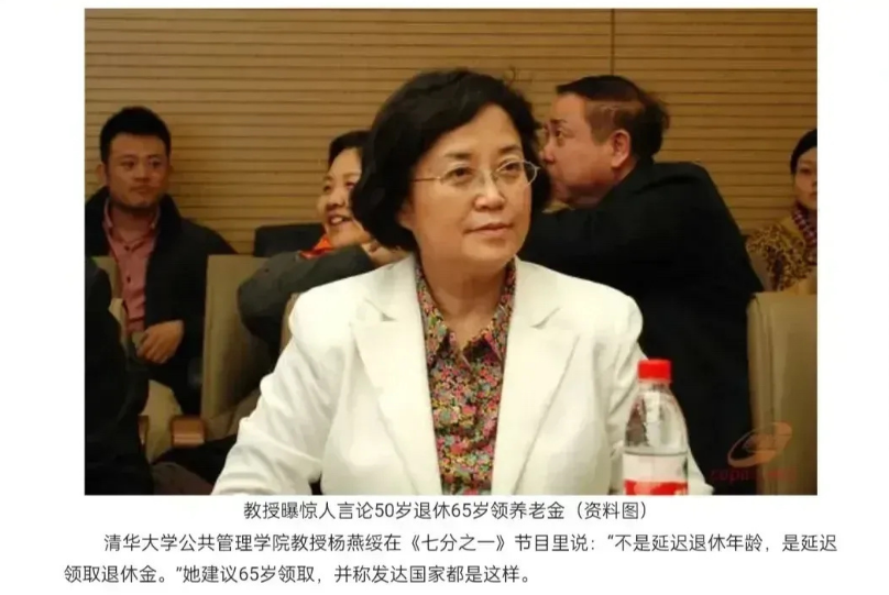 清华大学女教授“献策”：职工50岁退休，打15年短工，再领退休金