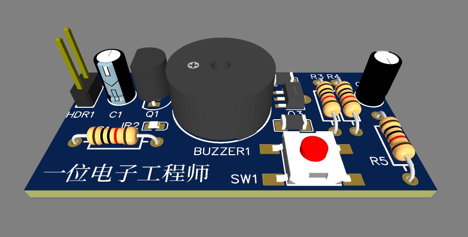 电子产品|经典电路设计十七：用分立器件实现音乐门铃模块的制作方案设计