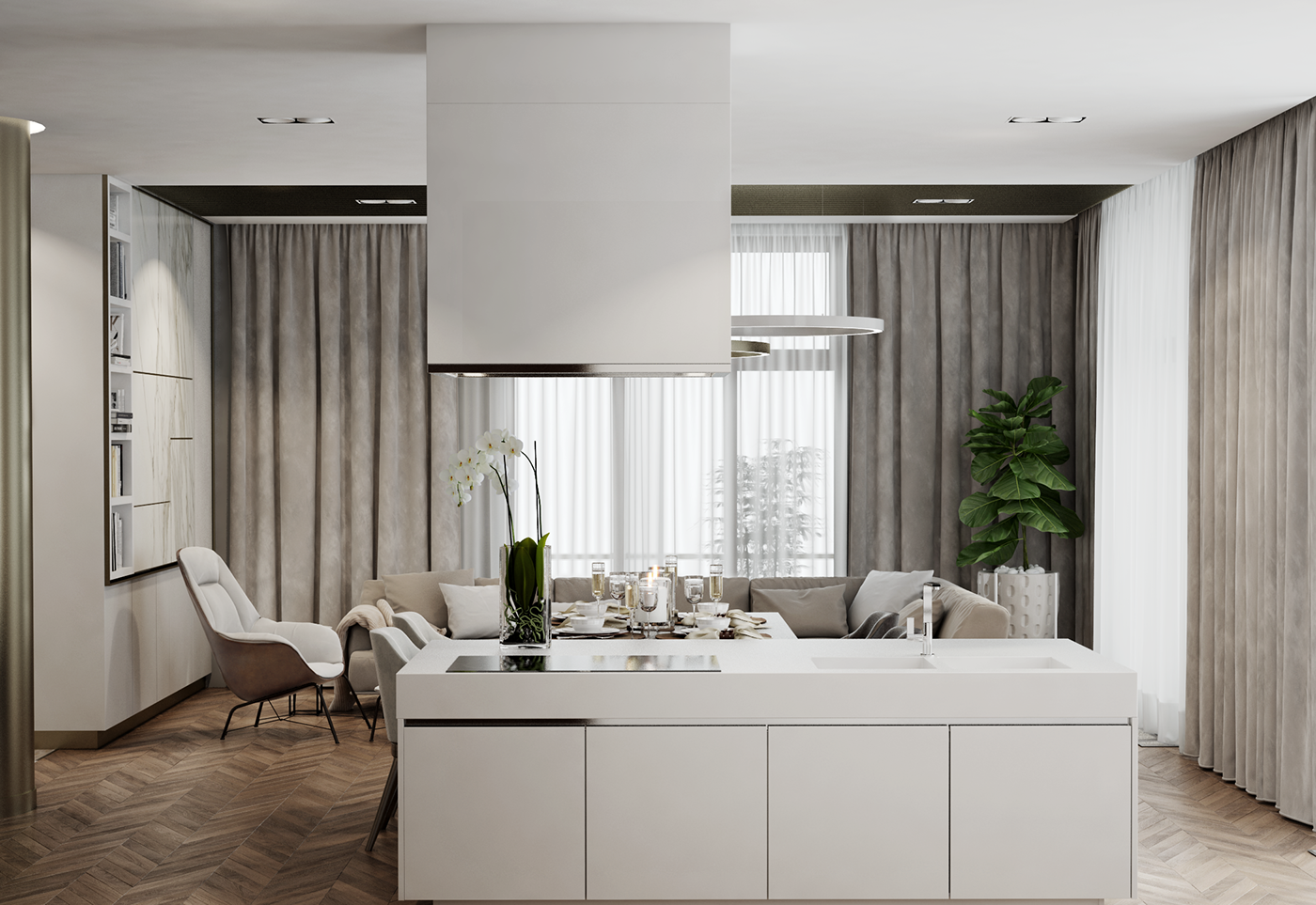 户型虽小但是装修格调颇高,这套公寓的装修效果让人着迷