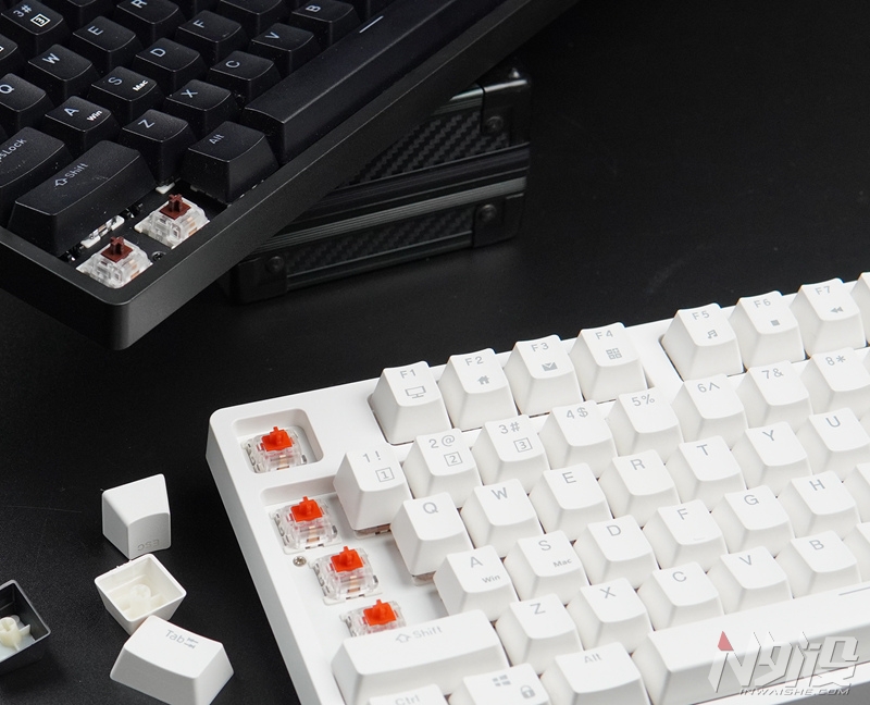 华为mate|低价但有料 RK87 RGB机械键盘简评