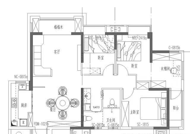120平米新房花20万装修,全屋到处都是柜子,储物超强