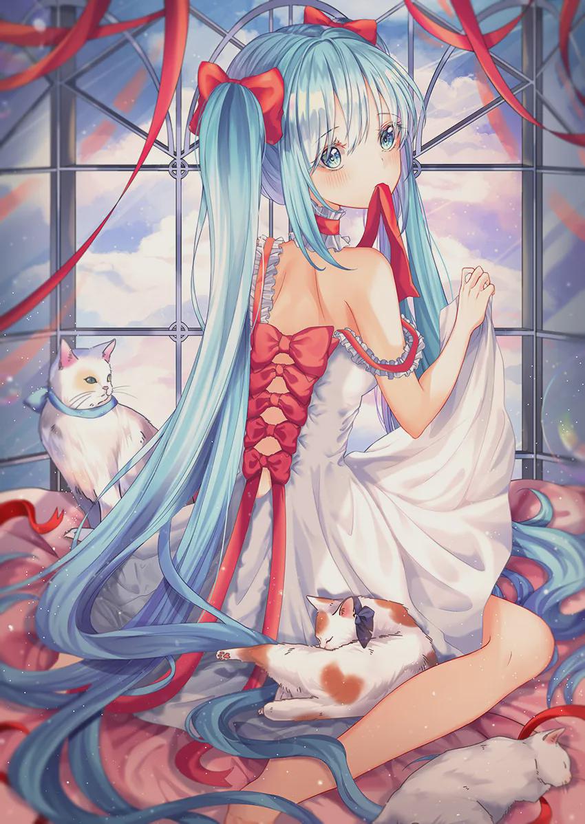 画师|动漫美图：日本画师M1YU的插画作品