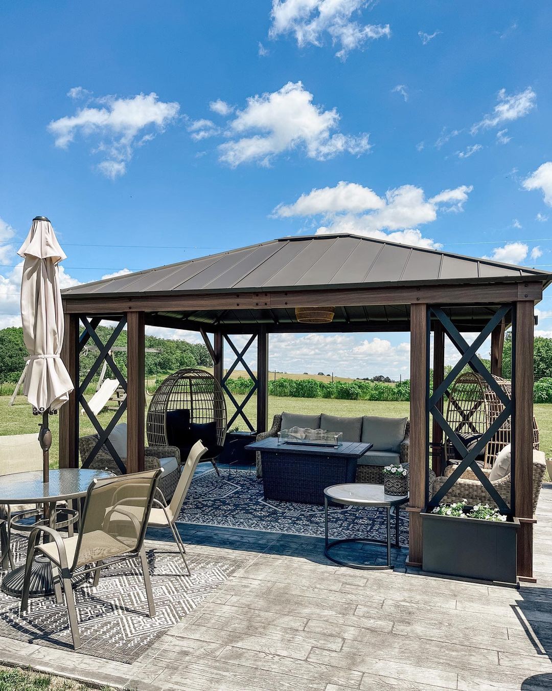 现代风凉亭内如何装修?这10个装修案例,你最喜欢哪一个?