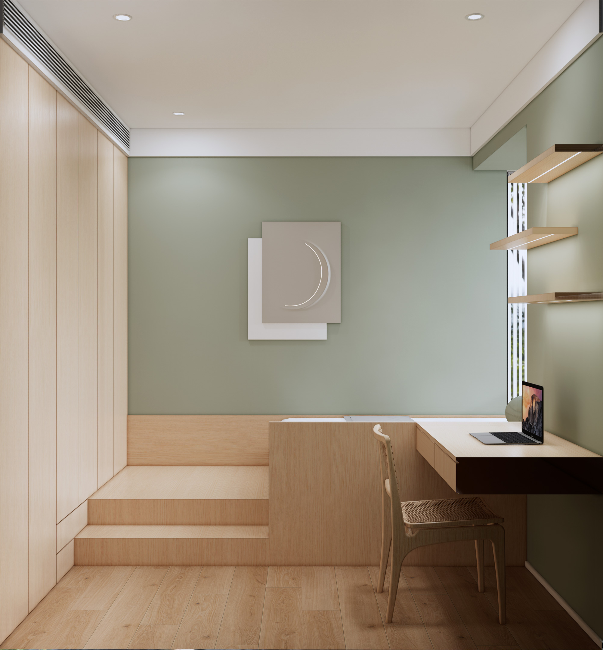 温柔现代风,改后113㎡大平层既视感