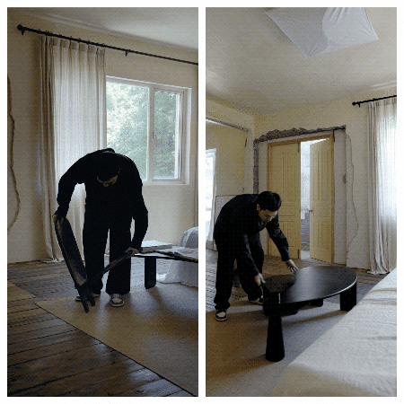 |他蜗居35m2,每月额外花8000元租别墅,摆满古物