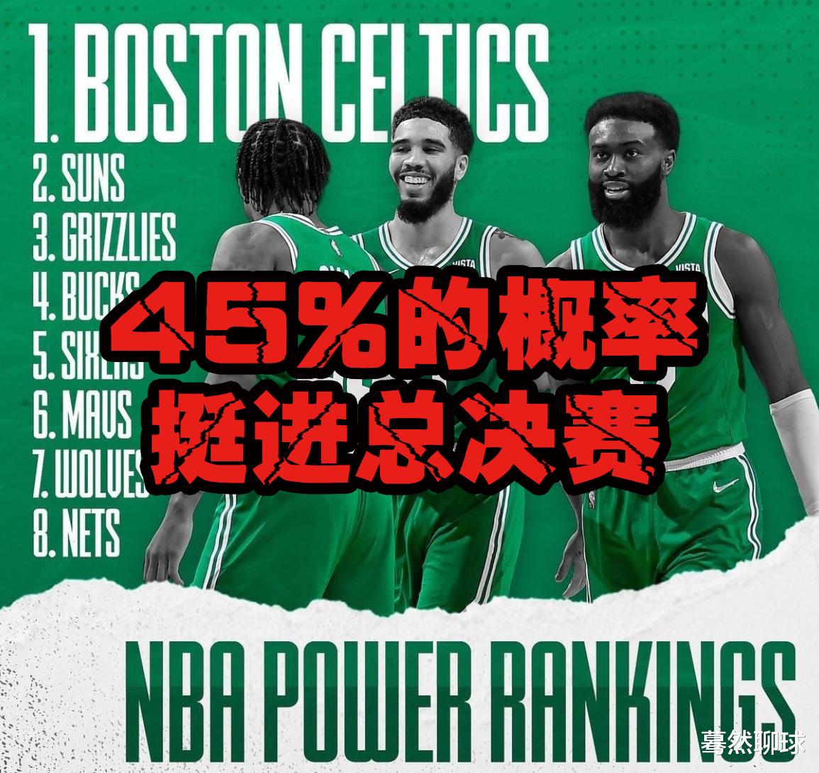 凯尔特人队|凯尔特人45%的概率挺进总决赛！四点原因，助绿军脱胎换骨，重塑荣耀！