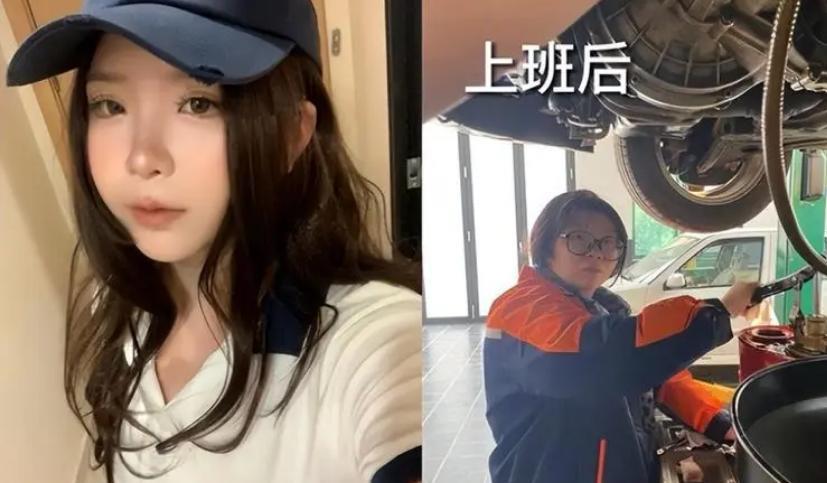 大学生|大学生“上班前后”对比图走红，初见还是齐刘海，再见已是地中海