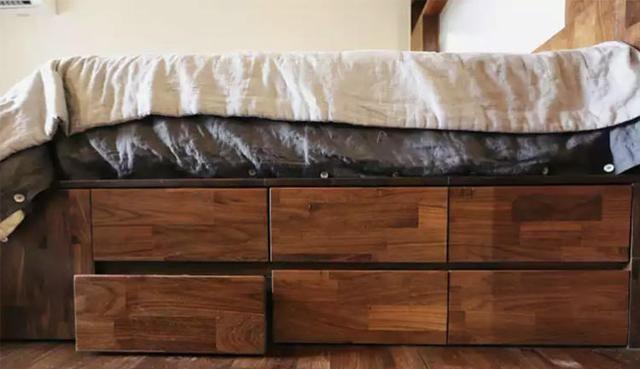 坚持不买床,这套38㎡的小窝收纳逆天了,整个卧室都是地台!