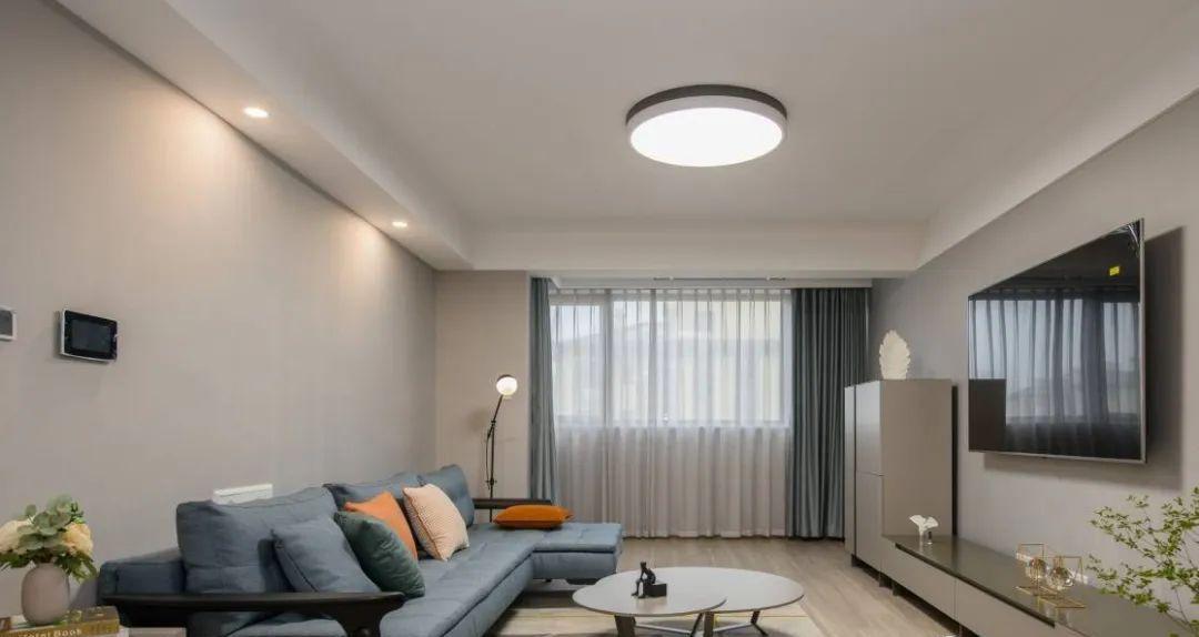 给儿子的未来新房,128㎡现代轻奢风,全屋灰色调照样吸引人