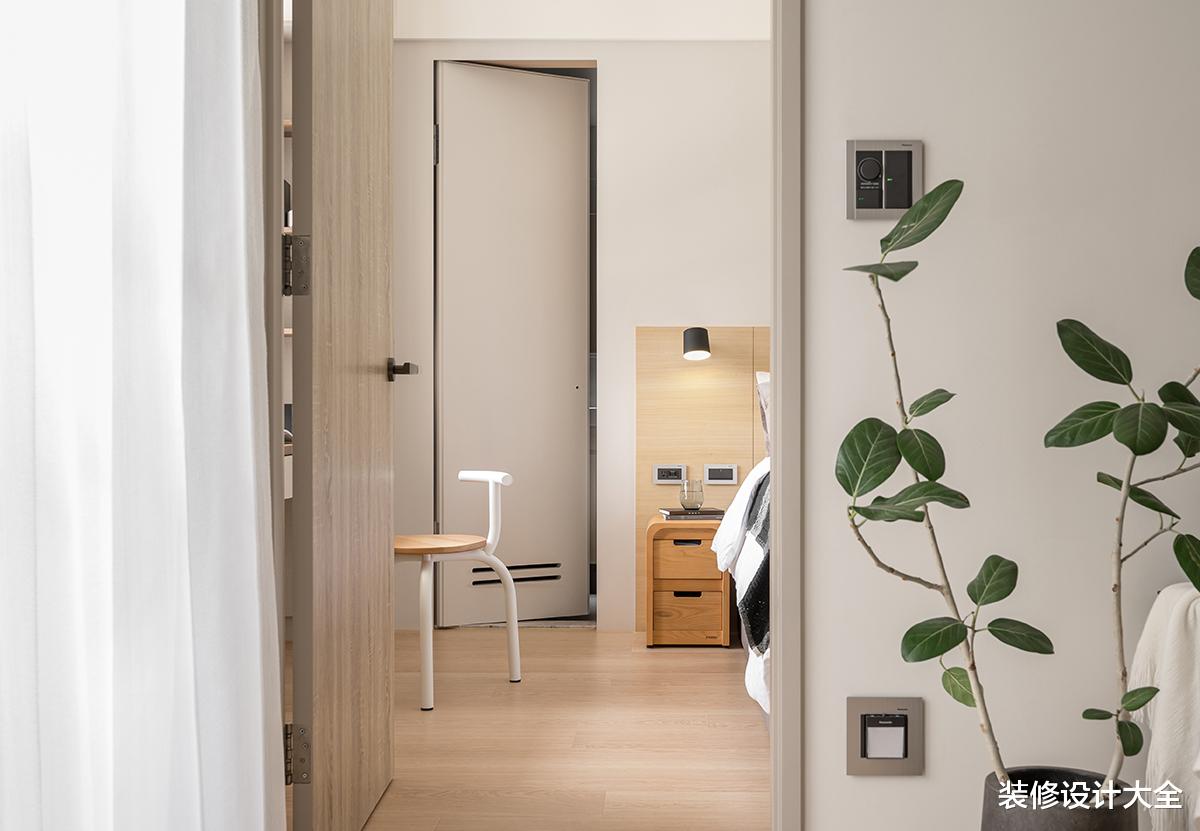 套内仅73㎡,全屋堪称“教科书式”装修,日子过得清爽又干净!