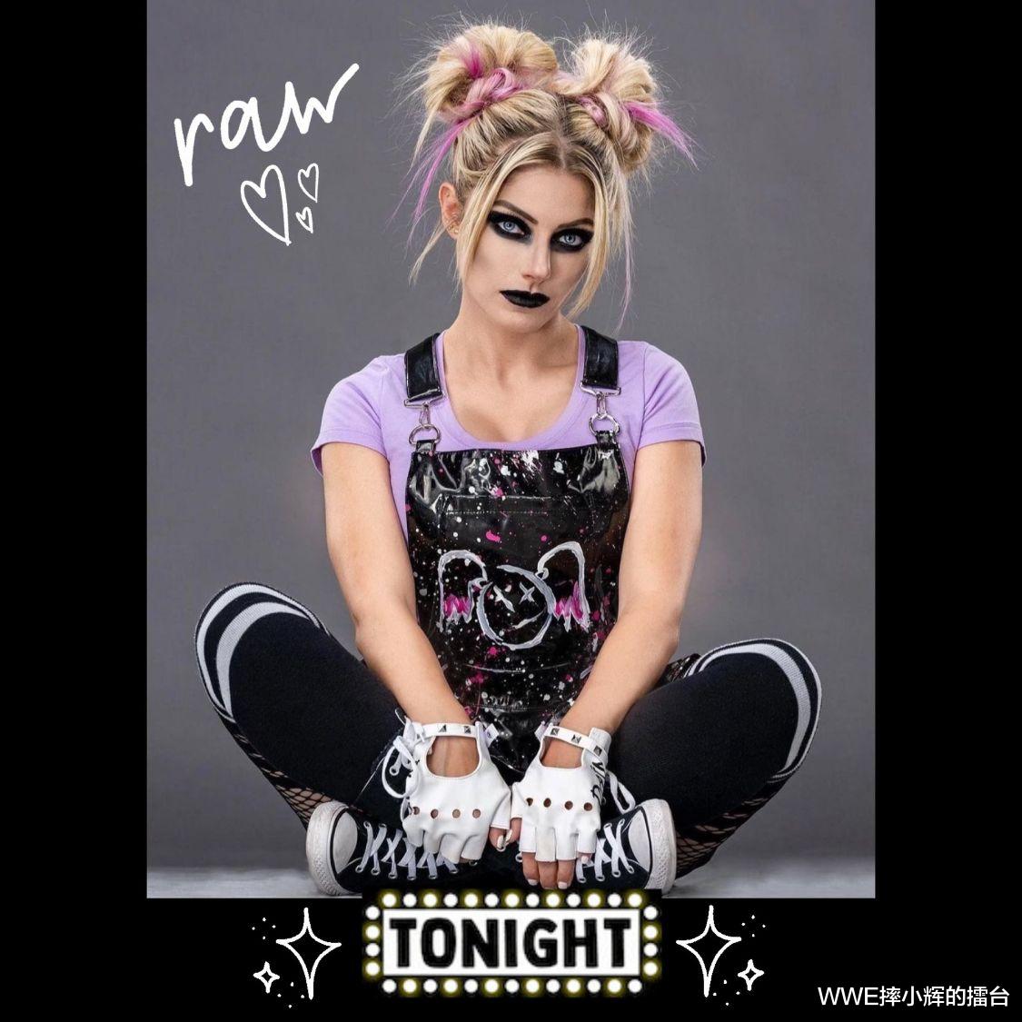 wwe|黑化的路上越走越远？布利斯以新造型示人，但女神角色早已不再！