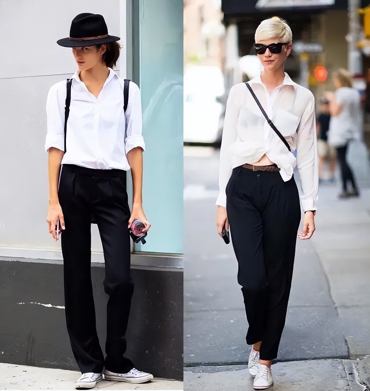 中超|谁说夏天穿不了小黑裤，这几种组合方式，清爽百搭又洋气