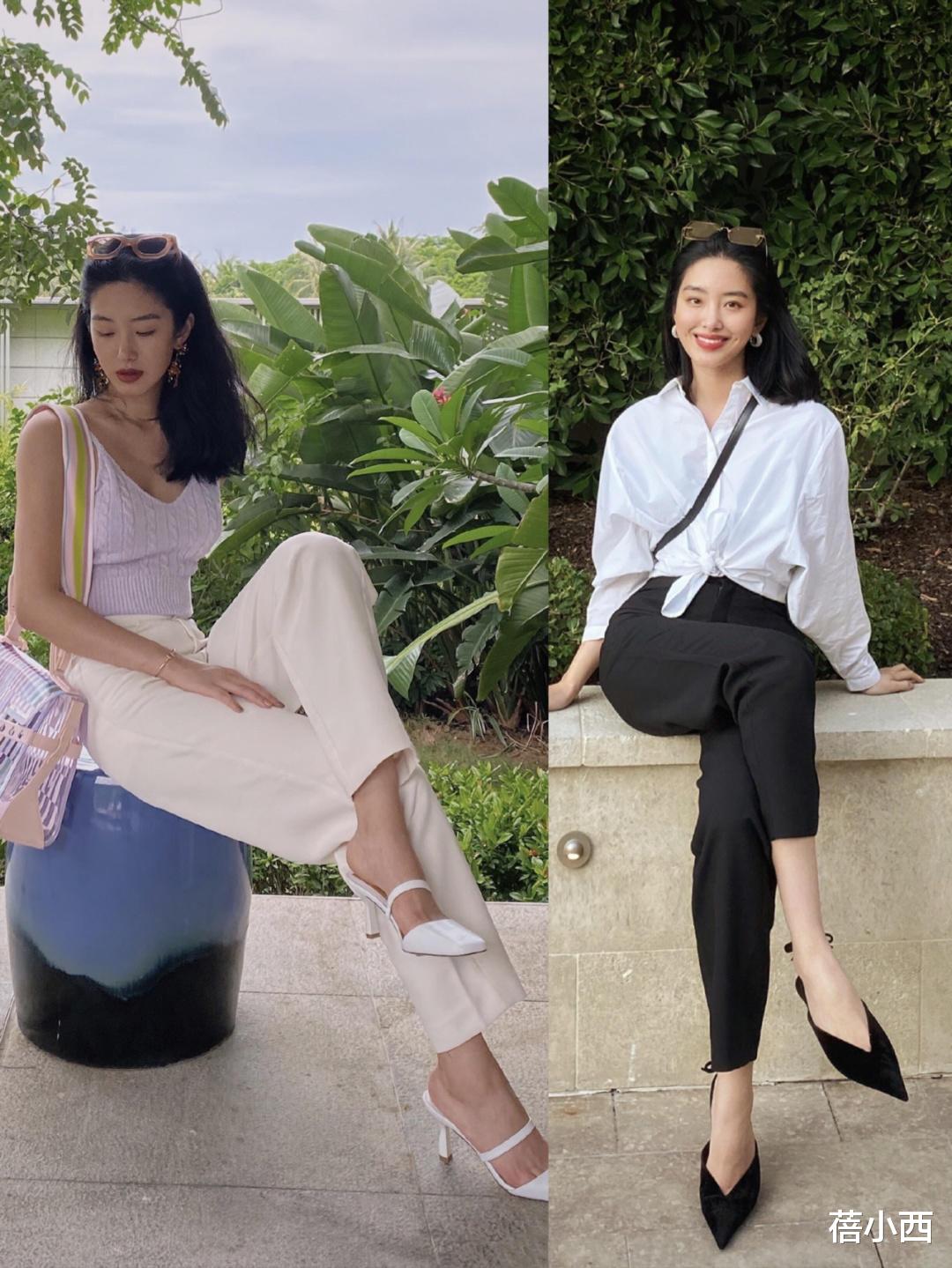 “杨采钰”也太适合法式风格了,温柔知性有气质,奔四女人学起来