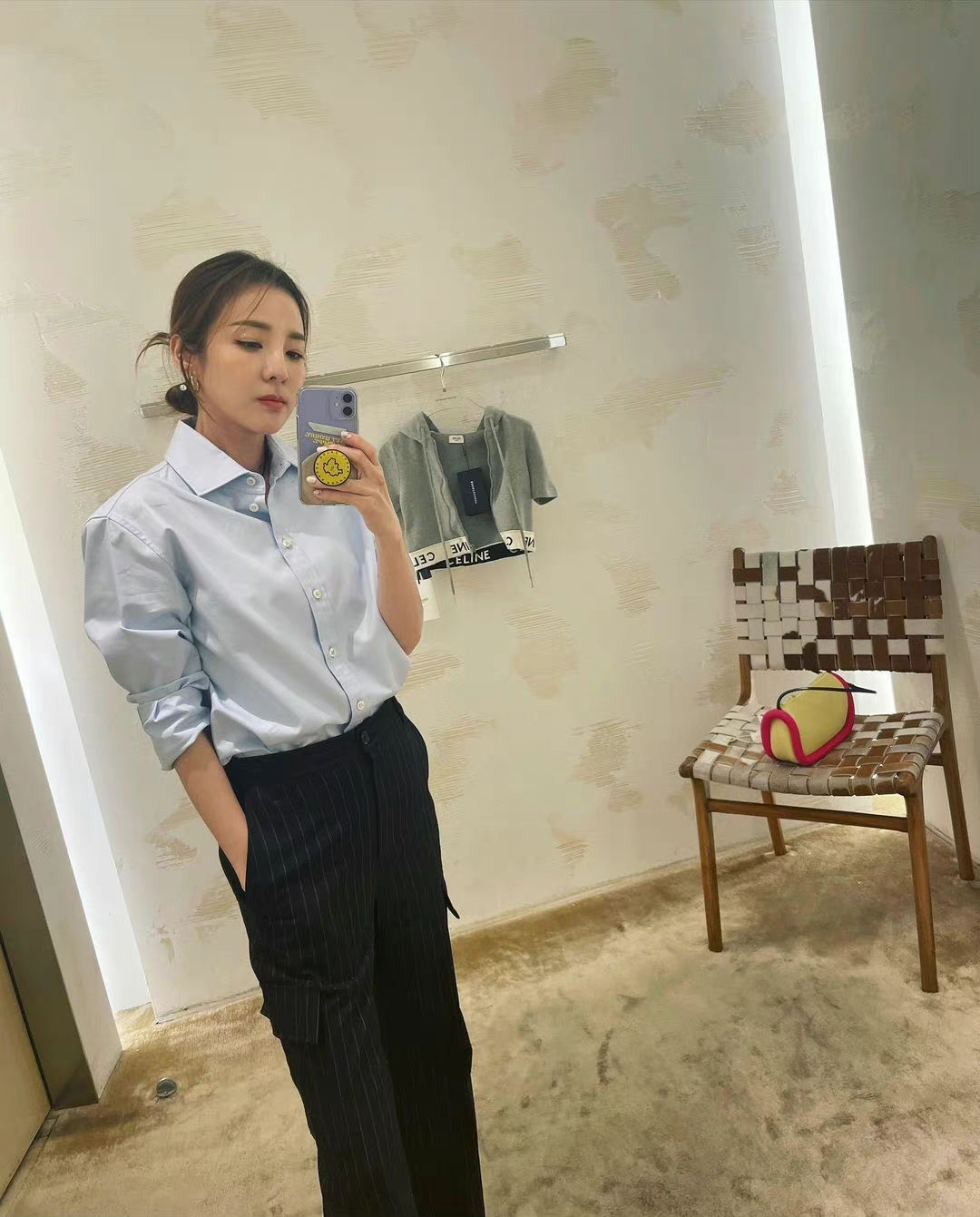 朴山多拉|38岁韩国女星朴山多拉，37公斤体重的日常穿搭，身材意外的丰满