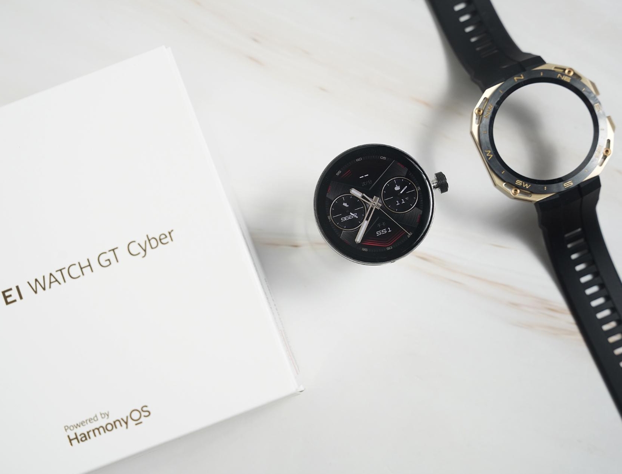 watchgt|HUAWEI WATCH GT Cyber，可以方便地用双手进行替换，使其具有智能化的闪变外壳