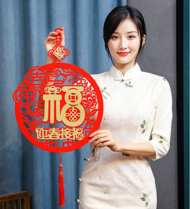 客厅|除夕夜：不管新房旧房，客厅不要忘了挂中国结！新的一年红红火火。