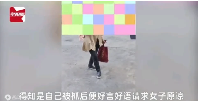 福建,一女子买菜以后,挂在电动车上,连续两天都被一名大妈偷走