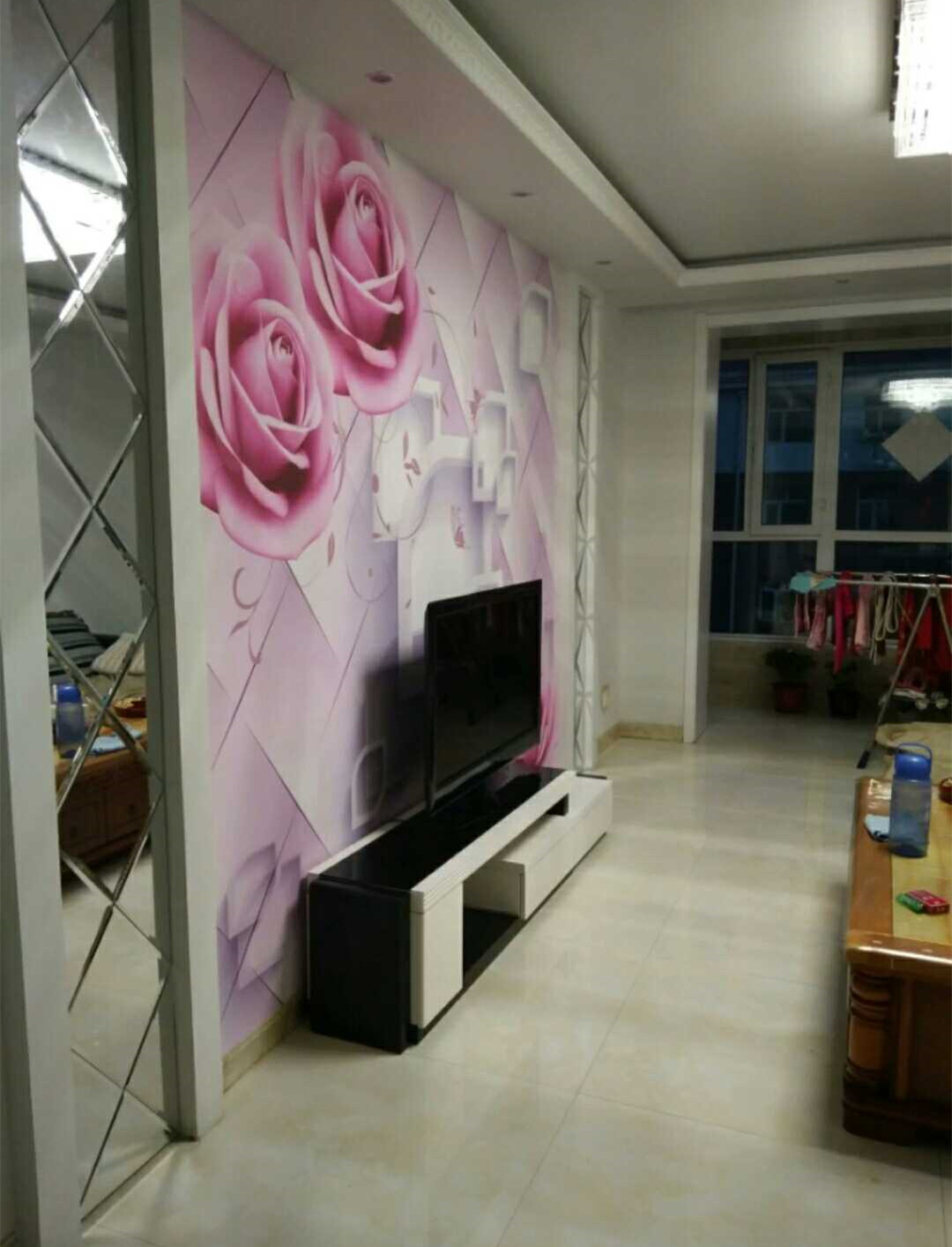 裸婚5年终于买房,晒晒6w装修的90平小窝!超喜欢客厅七彩镭射灯