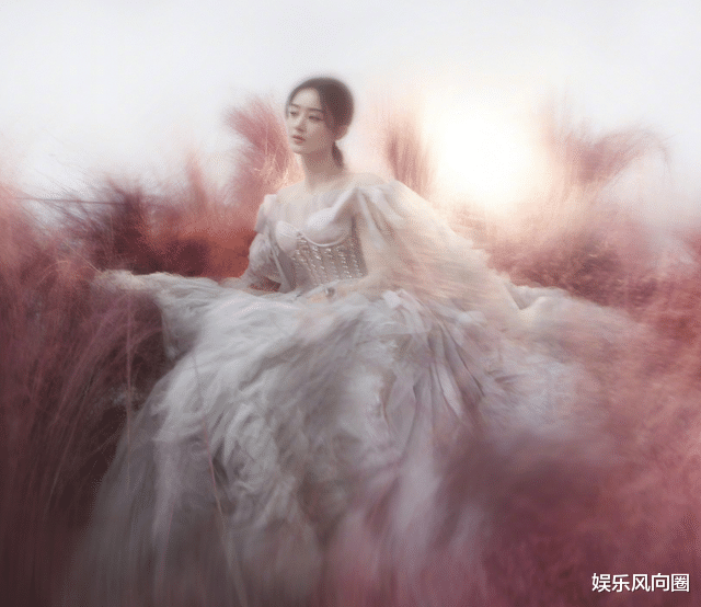 赵丽颖|赵丽颖拍“高糊”大片，被吐槽不如花絮，身上礼服却大有来头