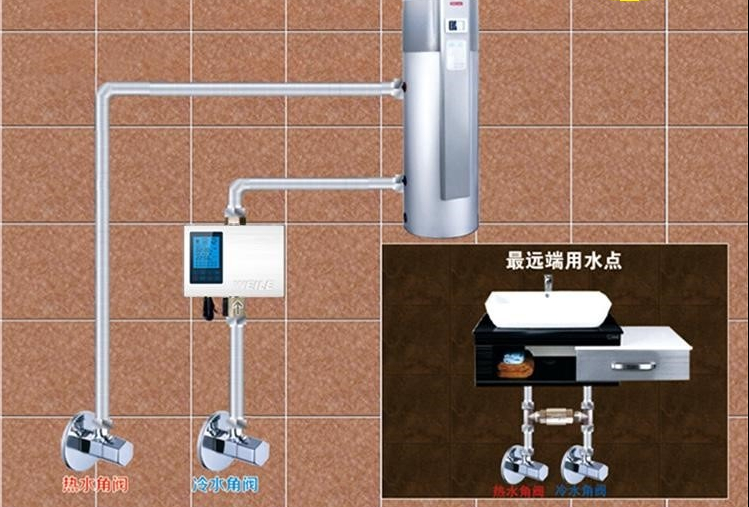 听完师傅的话,才知道热水器离浴室远出热水慢,有这么多解决方法