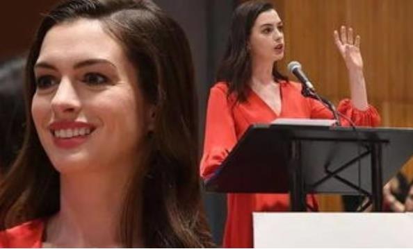 安妮·海瑟薇|颜霸宝宝乔纳森：继承母亲海瑟薇的美貌，1岁险被不靠谱老妈送走