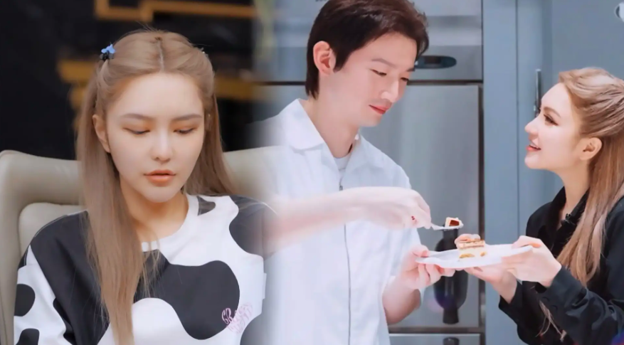 周扬青|甜!周扬青被小十岁段星星亲密摸大腿,两人坐栏杆约会浪漫拥吻