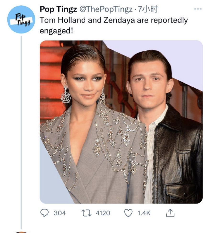 赞达亚|外媒曝荷兰弟与赞达亚订婚，女方系《蜘蛛侠》女主，已见过双方父母