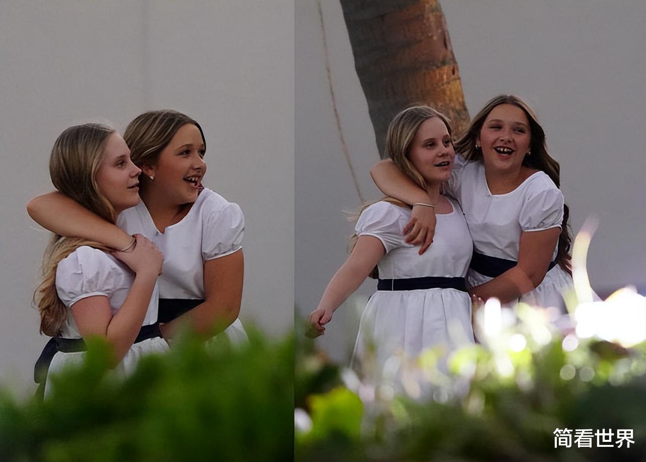 哈珀·贝克汉姆|47岁贝嫂抢新娘风头!穿吊带“睡裙”出席大儿子婚礼,小七变胖妞