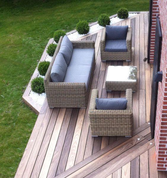 院子别单单做地台,可以再加入这些元素,档次以及美观度都能提升