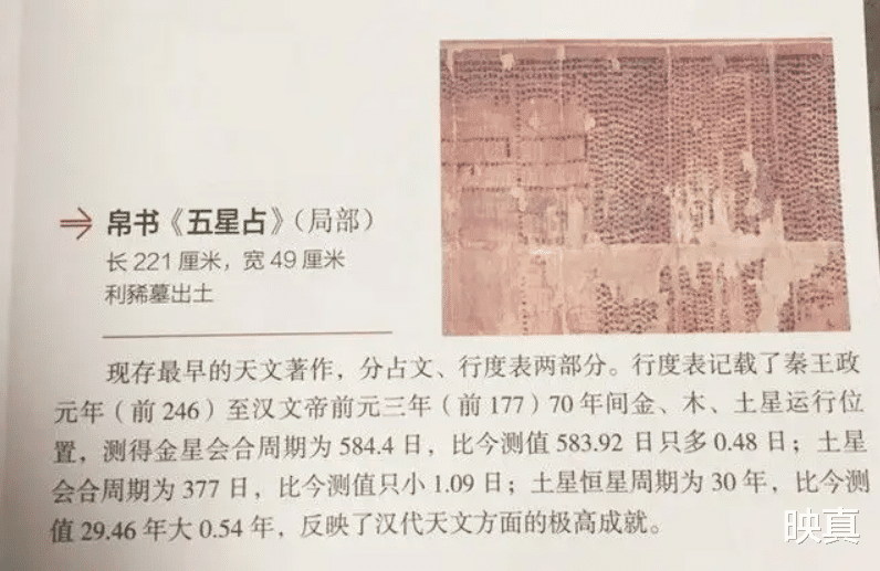 1973年湖南古墓出土一本《五星占》,研究成果引全球关注,咋回事