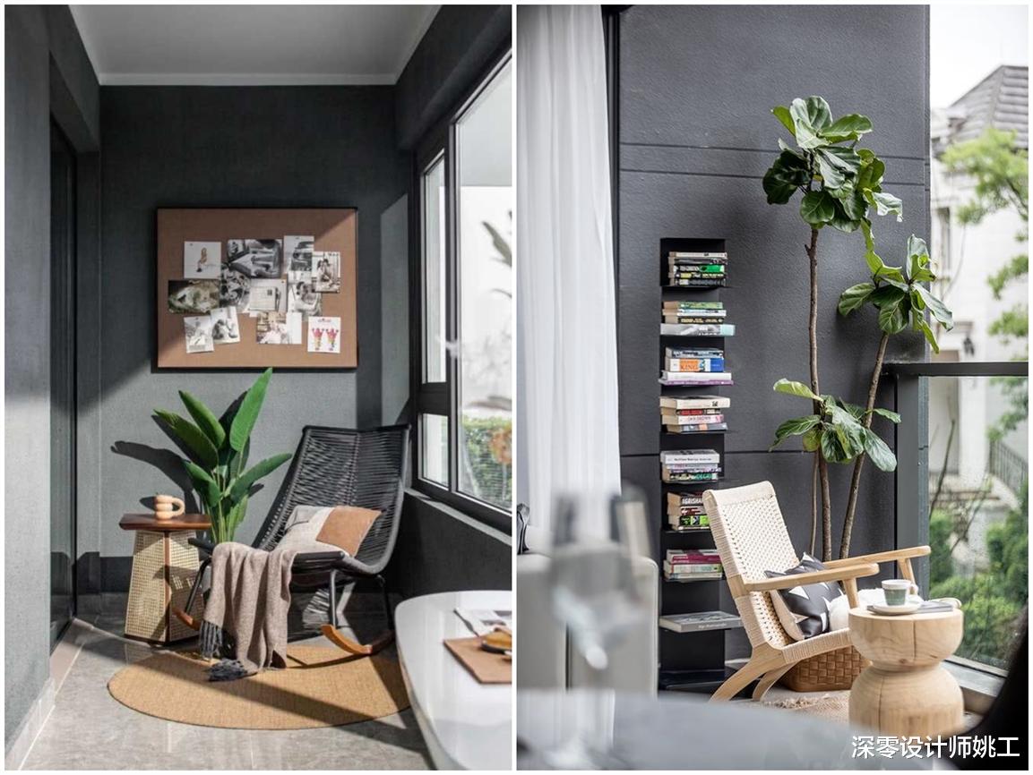 如今阳台更注重享受生活,添置这7个休闲设计,看书赏景都不在话下