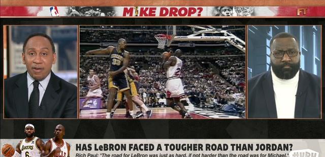 迈克尔·乔丹|激烈争吵:帕金斯和美国杨毅讨论詹姆斯和乔丹职业生涯谁难度更大