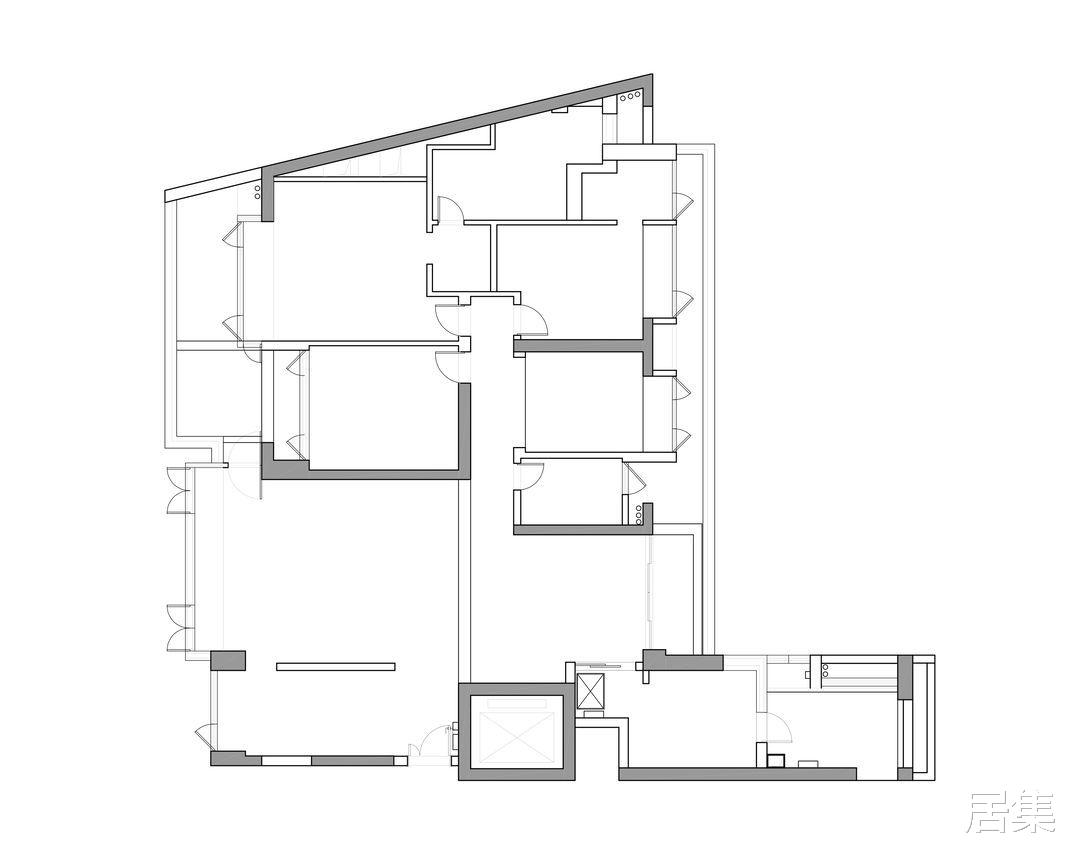 打造220㎡三居室,享受工作之外的休闲时光,剥离空间和生活