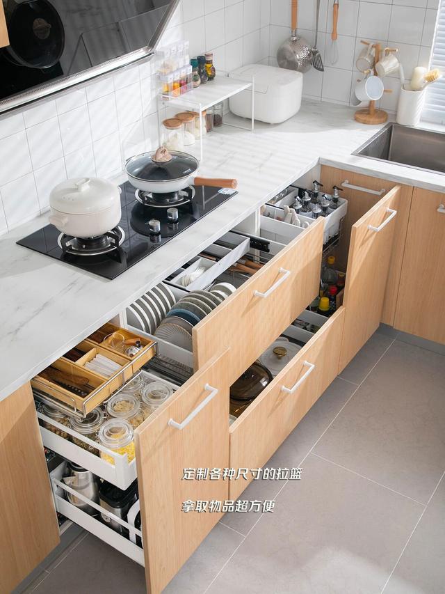 很庆幸,厨房装修坚持增加7个设计,小空间也能越用越顺心!