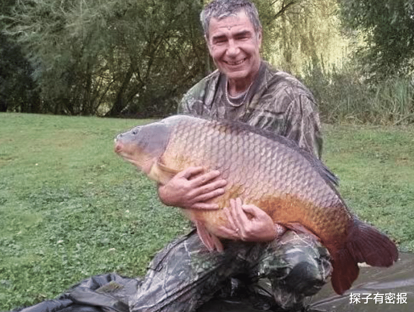 |一生共被人钓起63次的鲤鱼,被誉为“人民的鱼”,死后还登了报纸
