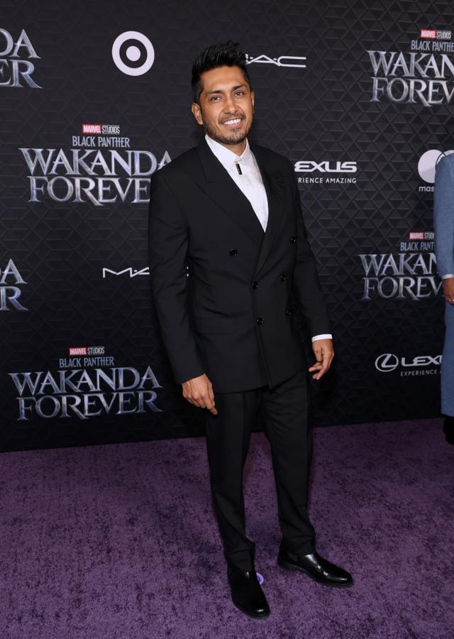 蕾哈娜|《黑豹2》世界首映礼众主演集体亮相蕾哈娜等名人到场支持