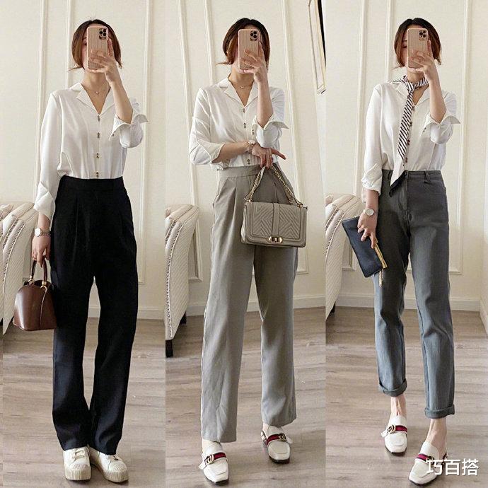 衬衫|换季期的职场单品不知道怎样选?跟着博主的思路来,40岁也能变美
