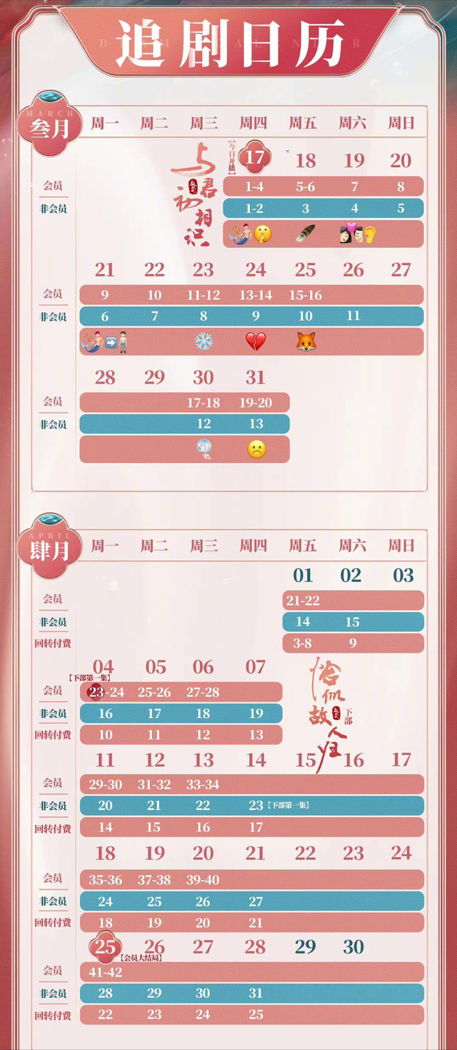 恰似故人归|人民日报预热，《恰似故人归》接档，看到追剧日历我哭了