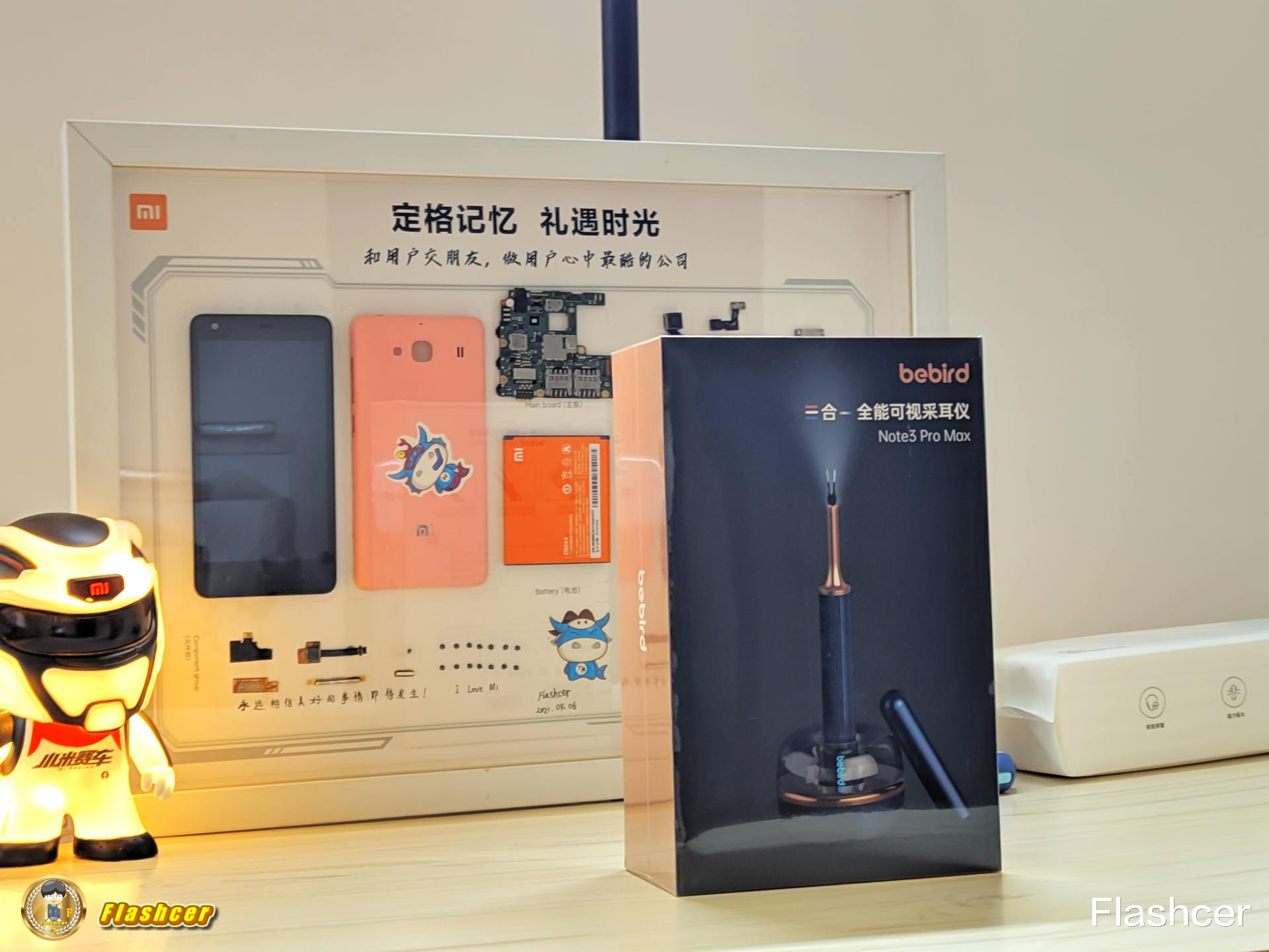 |再也不用跪求老婆帮掏耳了!因为有了bebird三合一全能可视采耳仪!