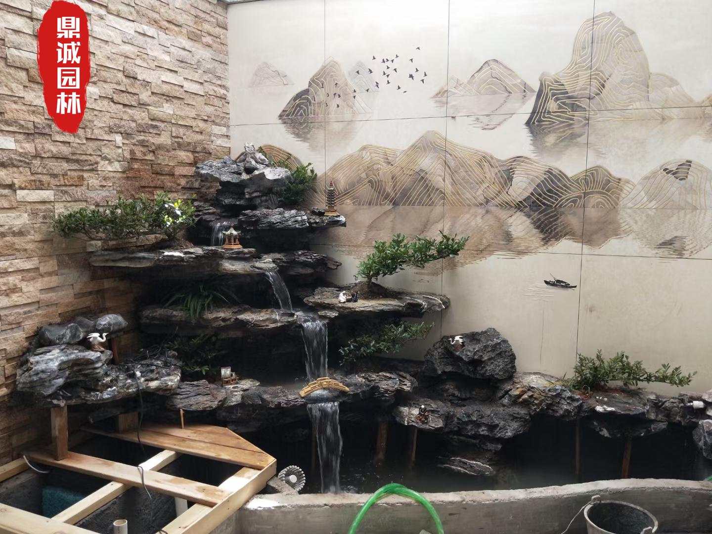 英石假山庭院景观设计