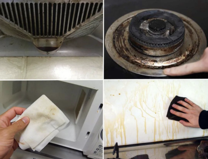 厨房清洁苦手得救了,陈年油污用这个办法分分钟搞定