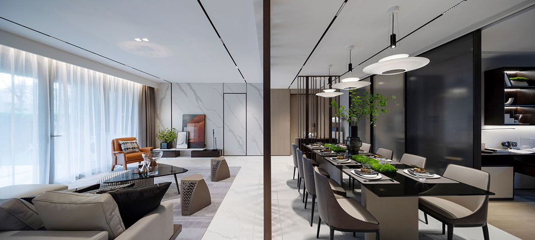 153㎡简约新中式,回归内心的宁静!